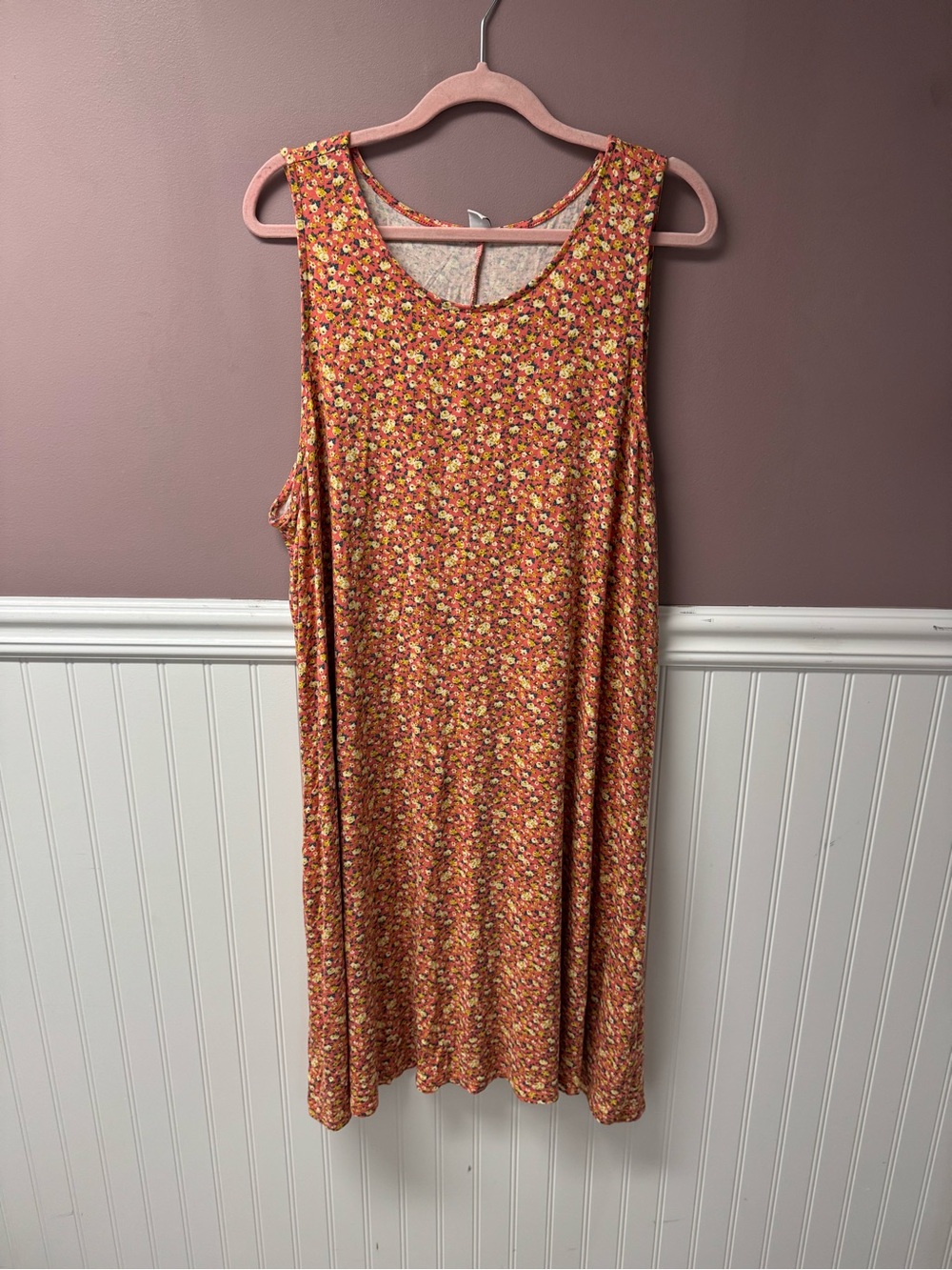 Old Navy Sleeveless Floral Swing Dress